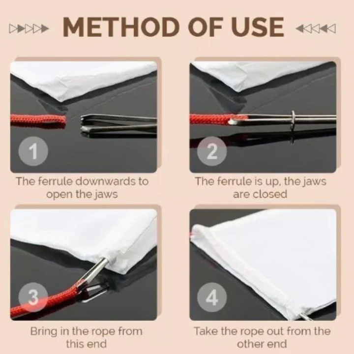 1+1 GRATIS | RopeClipper | DIY Seileinfädelclip - Image 5