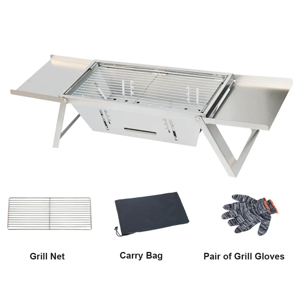 1 + 1 GRATIS - Tragbarer Camping BBQ Grill - Image 6