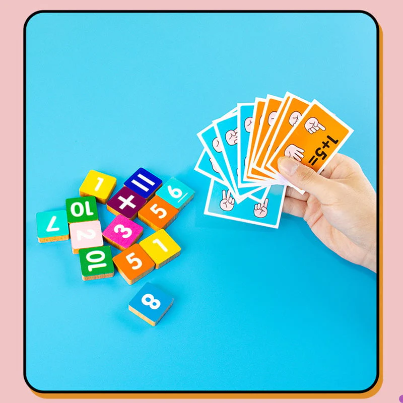 MatheSpaß – Montessori Fingerzählen Lernspielzeug | 50% RABATT - Image 11