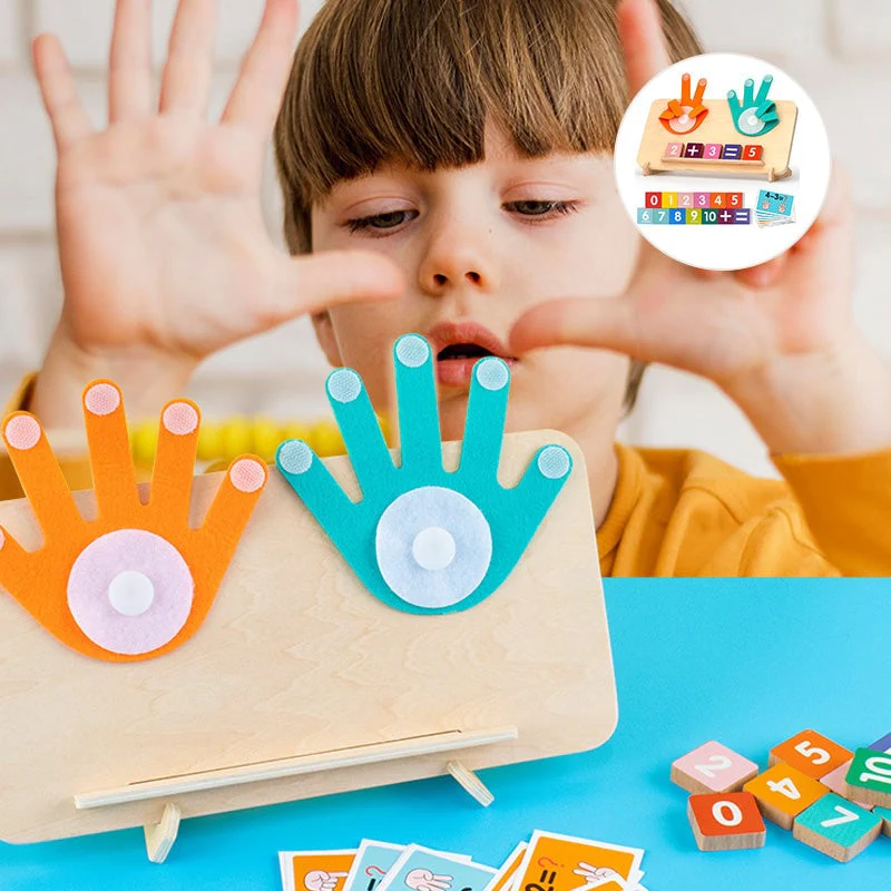 MatheSpaß – Montessori Fingerzählen Lernspielzeug | 50% RABATT - Image 3