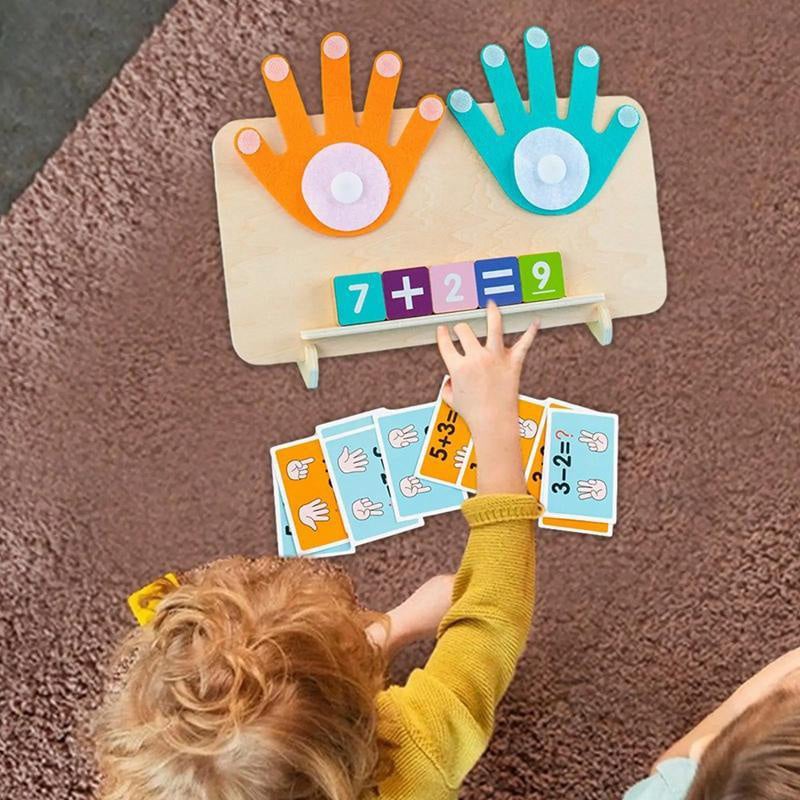 MatheSpaß – Montessori Fingerzählen Lernspielzeug | 50% RABATT - Image 4