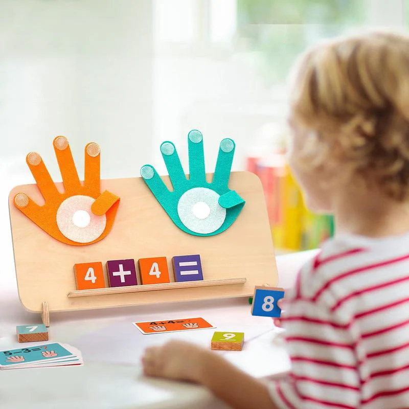 MatheSpaß – Montessori Fingerzählen Lernspielzeug | 50% RABATT - Image 6