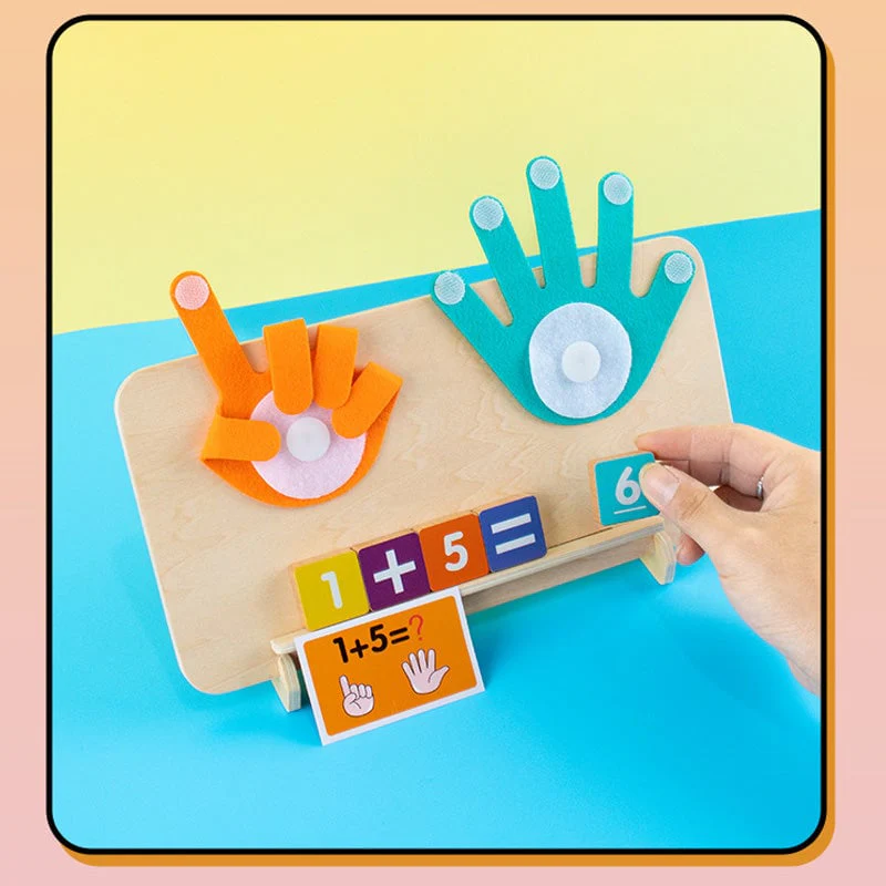 MatheSpaß – Montessori Fingerzählen Lernspielzeug | 50% RABATT - Image 9