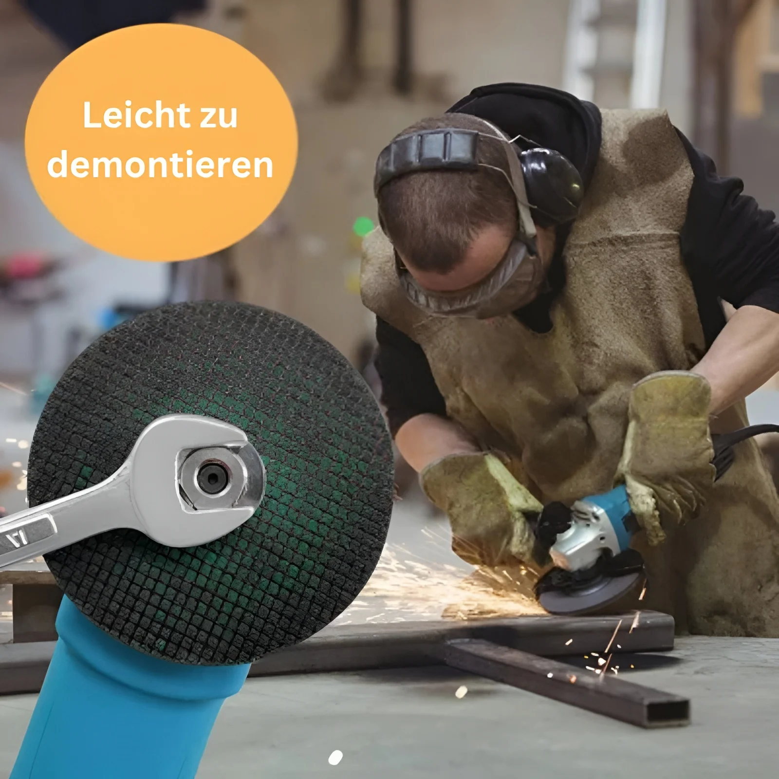 FlexiGrind - Winkelschleifermuttern | 50+ 50 GRATIS