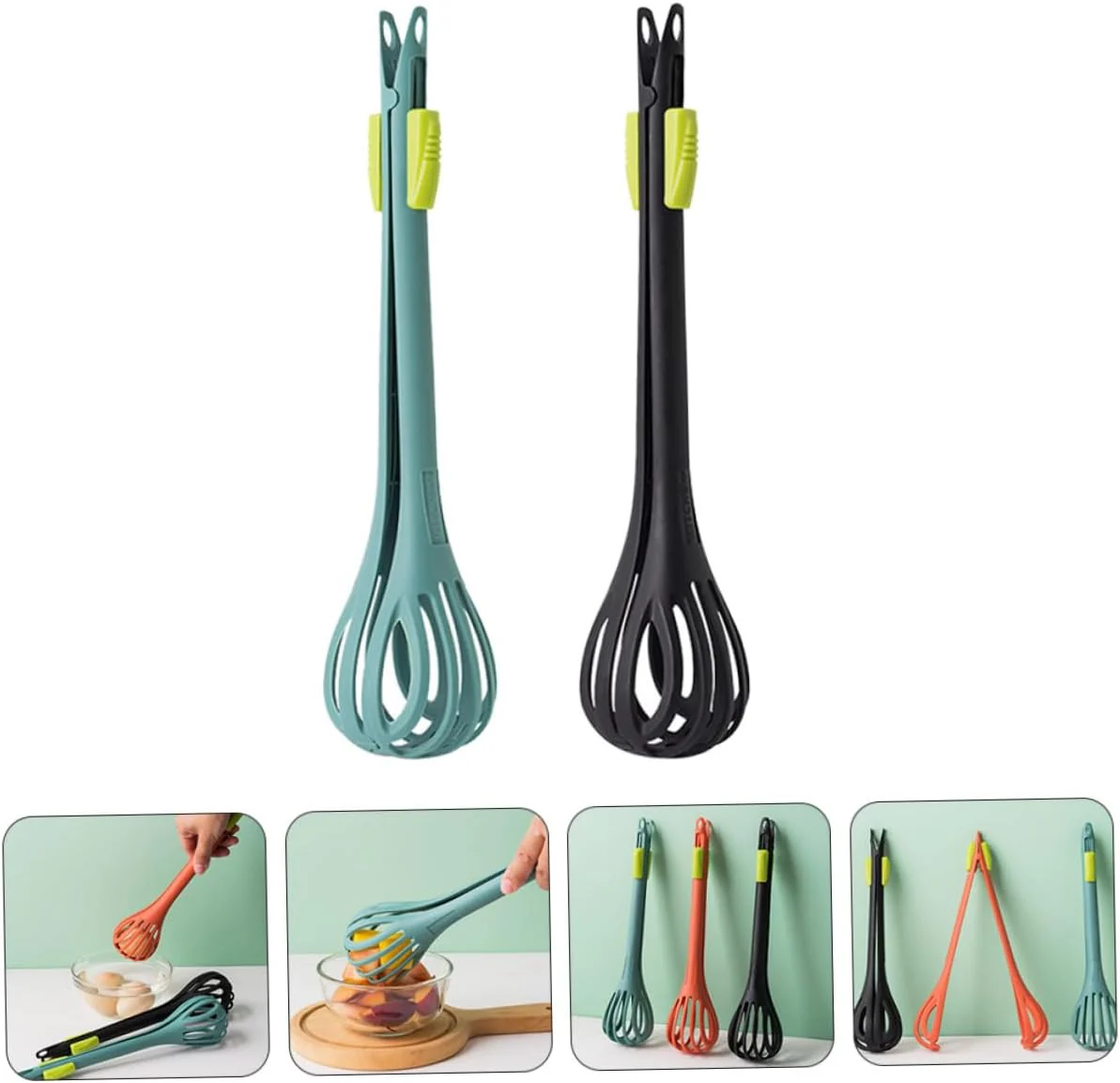 2 Stück Nylon Küchenzange Schneebesen Mixer - Image 24