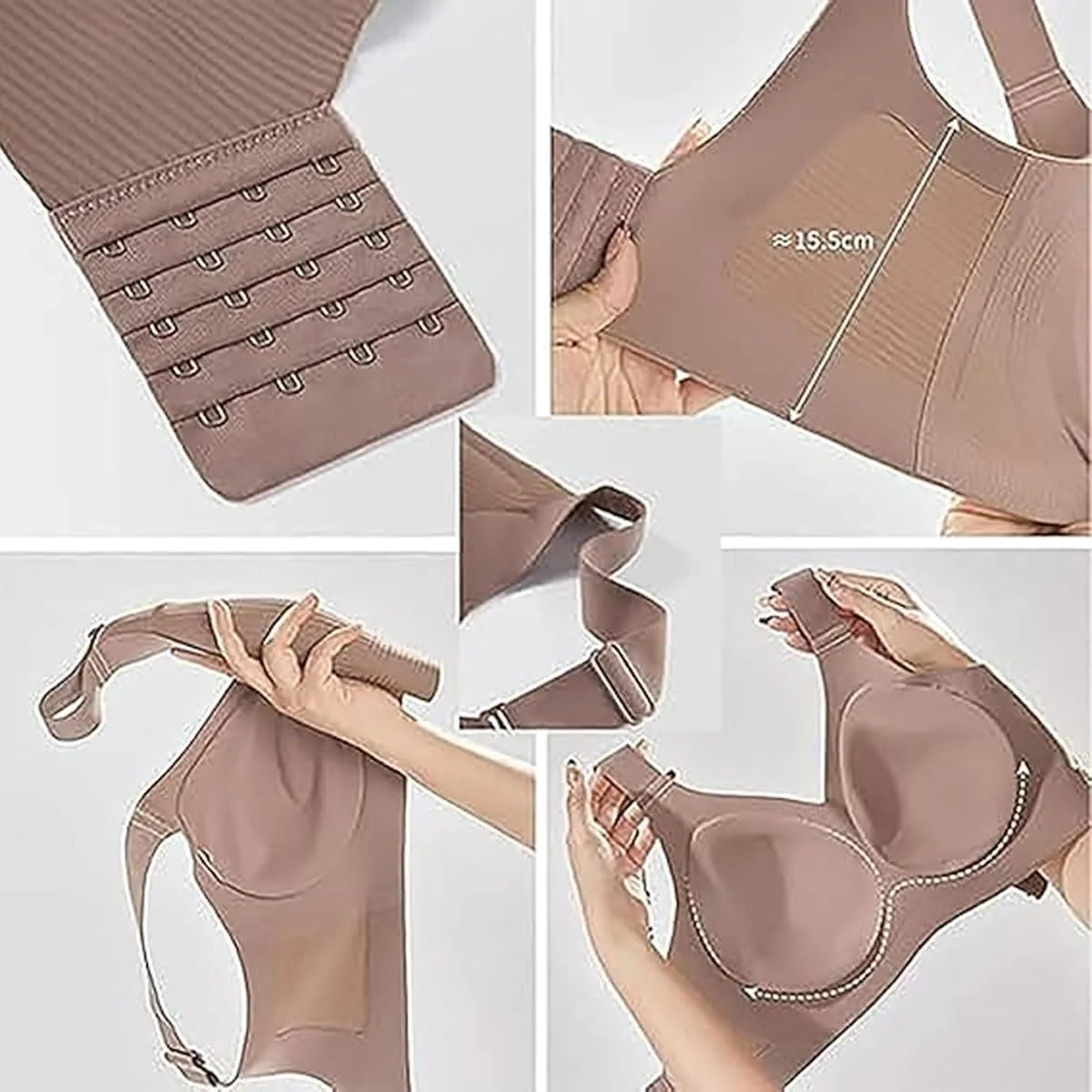 Liftelle™ – 2025 Bügellose Push-up-BH mit maximalem Komfort & verstellbarem Halt | 1+1 GRATIS - Image 7