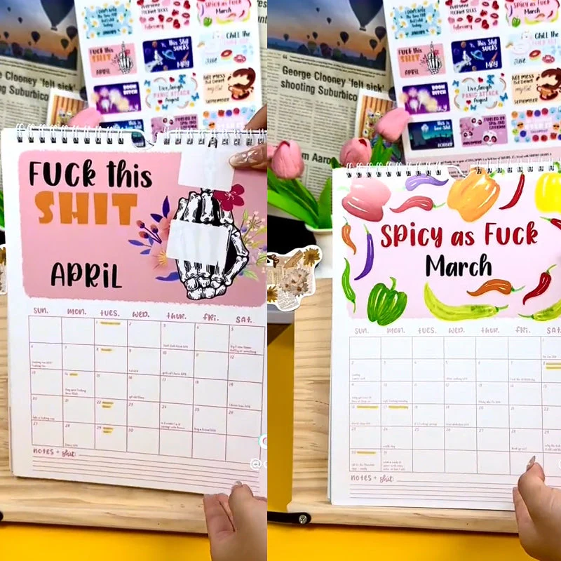 🎉🎈2025 Here We Fucking Go Again Kalender - Image 12