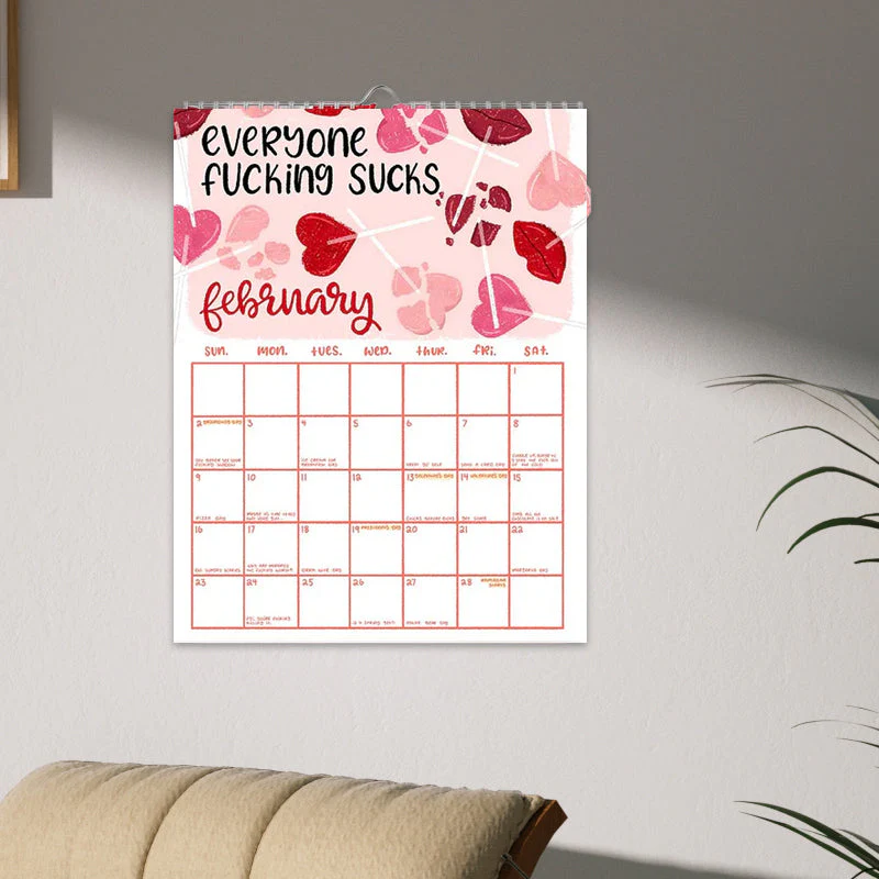 🎉🎈2025 Here We Fucking Go Again Kalender - Image 4