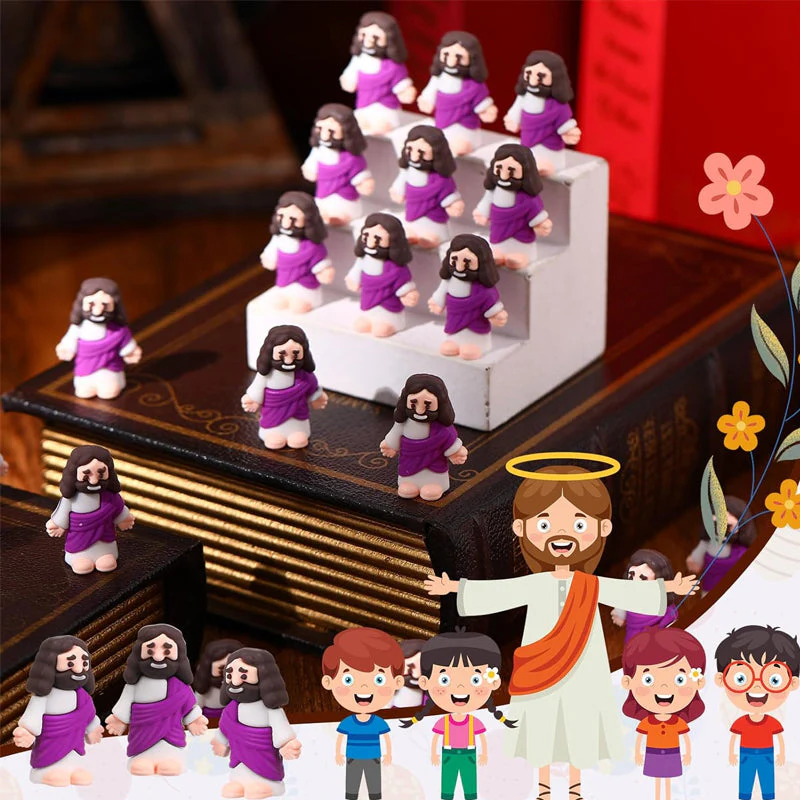 24 Stück Mini-Jesus-Figuren für Osterdekorationen - Image 7