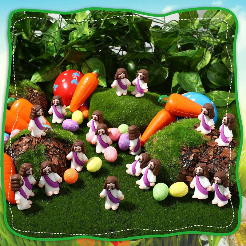 24 Stück Mini-Jesus-Figuren für Osterdekorationen - Image 8
