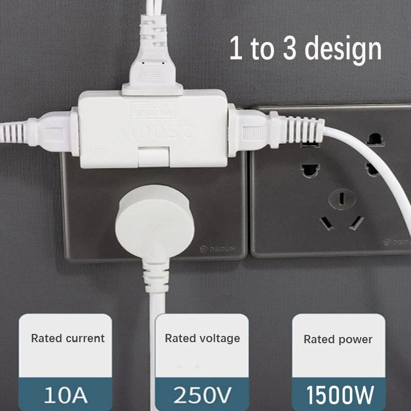 3 in 1 EU-Verlängerungsstecker | 1+2 GRATIS (LETZTER TAG) - Image 6