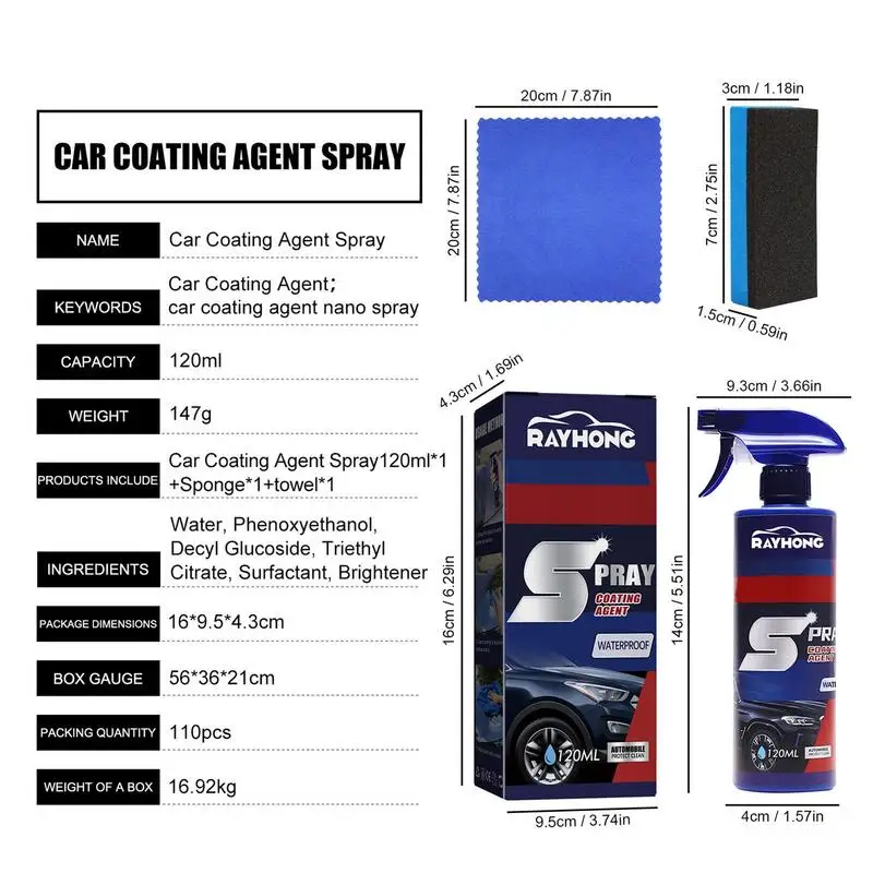 3-in-1-Schnellbeschichtungsspray Autowäsche-Keramikspray - Image 6