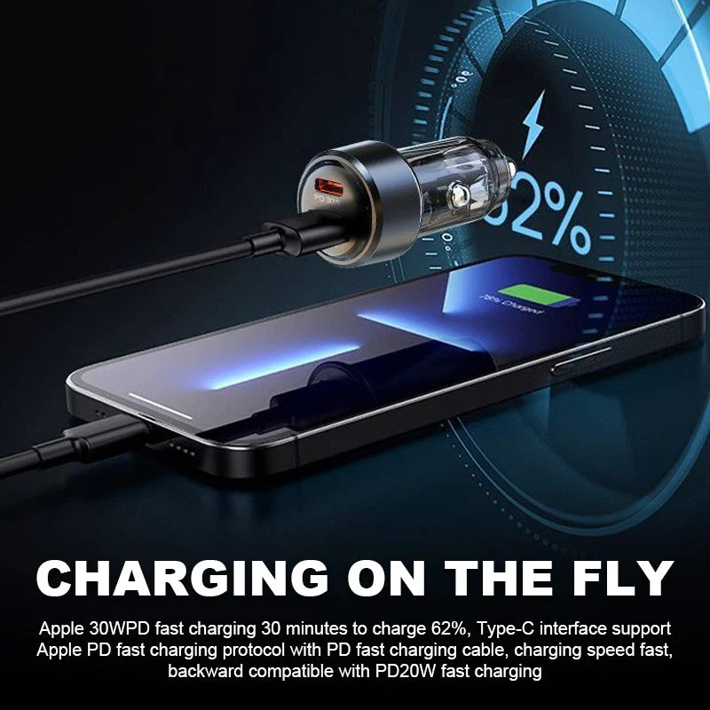 ChargeMaster - 30-W-Doppel-Schnellladeanschlüsse für das Auto | 50% RABATT - Image 4
