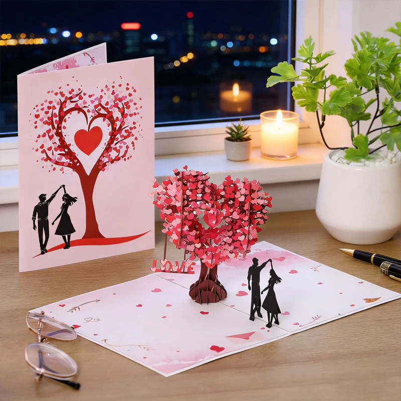 3D Herzbaum-Karte — Liebe sofort fesseln - Image 4