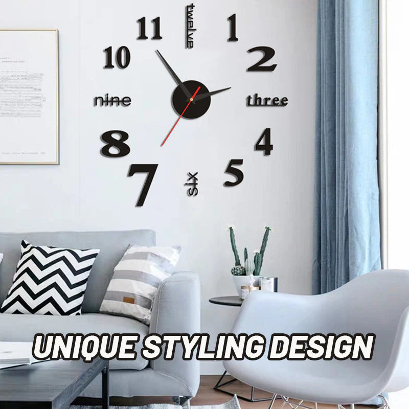 🌟 Kreative Stille DIY Wanduhr – Kunstvolles Design für Ihr Zuhause! 🌟 | 50% RABATT - Image 5