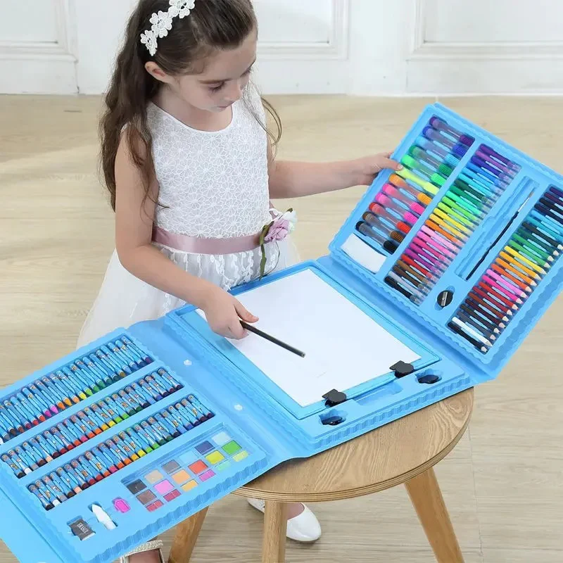 KreativBox - 208 Stck. Kinder-Kunstmalerei-Set | 50% RABATT - Image 9
