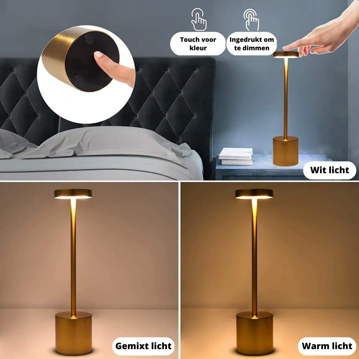 50% RABATT | Luxe Lampfy™ - USB dimmbare Led Lampe - Image 4