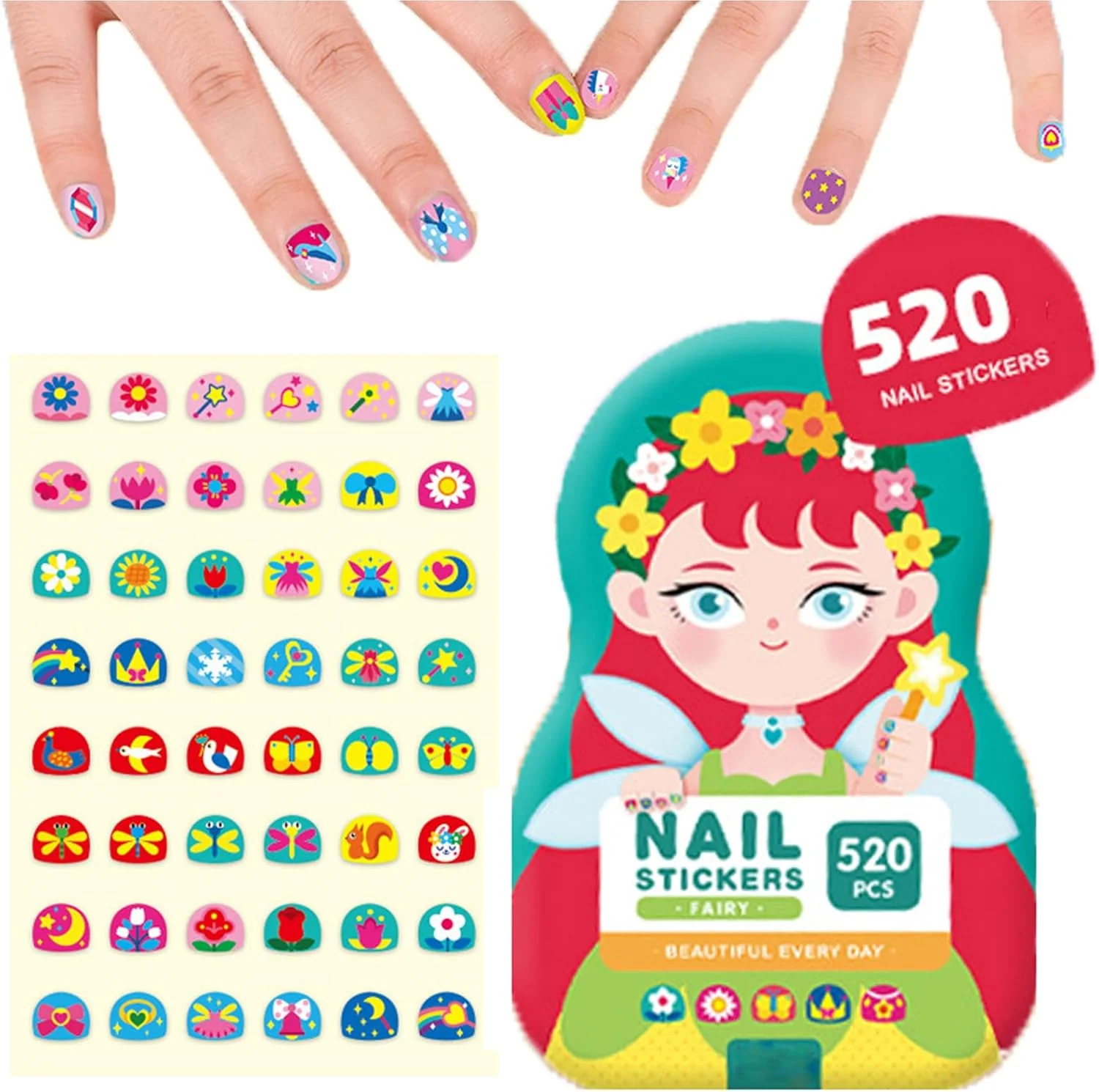 ColorJoy – Bunte Kinder-Nagelsticker Spaß | 50% RABATT - Image 2