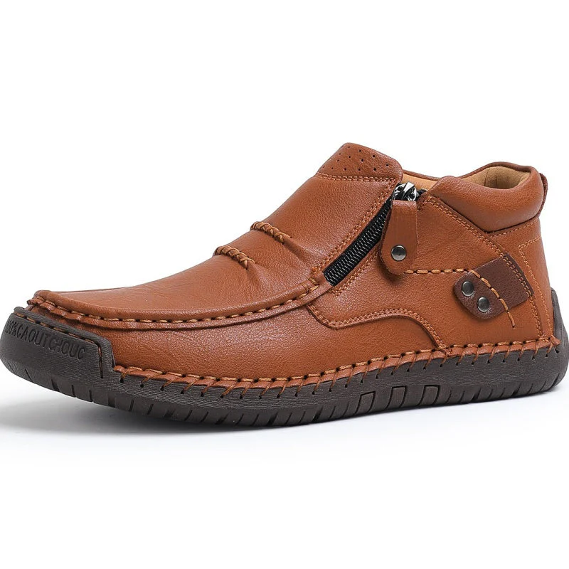 Alex – Retro Outdoor PU Schuhe für Herren - Image 8