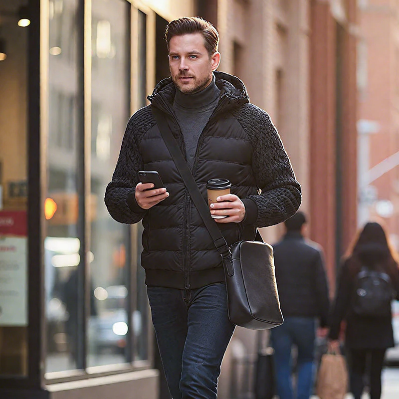 Robin – Warmer Patchwork Hoodie | 50% RABATT - Image 2