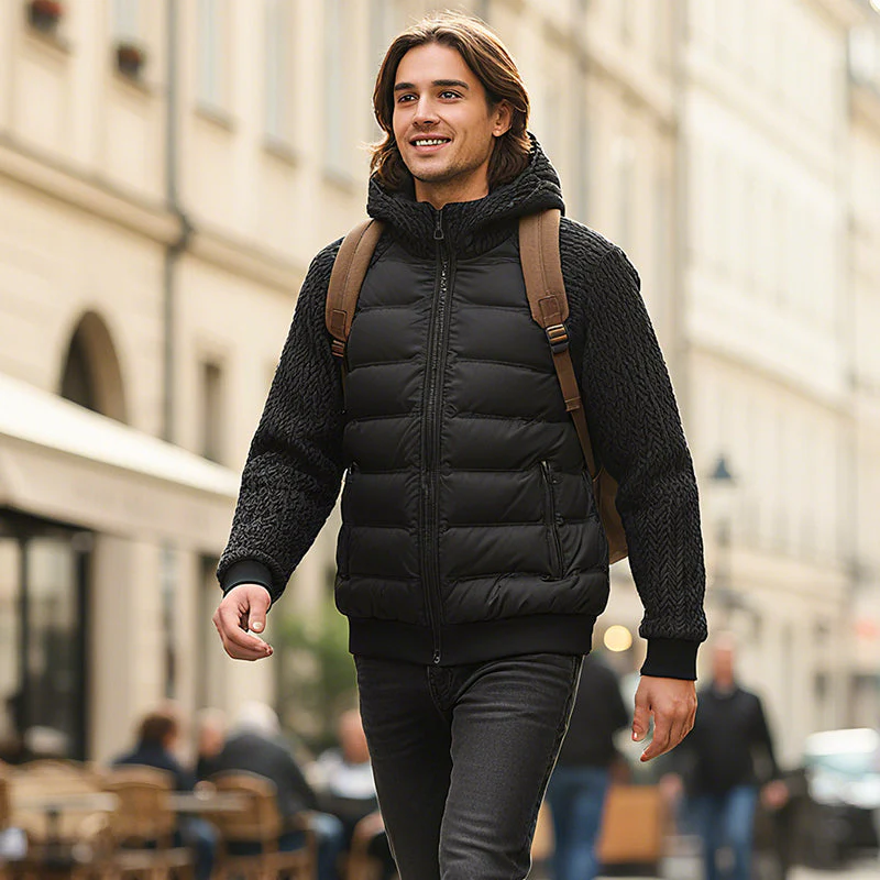 Robin – Warmer Patchwork Hoodie | 50% RABATT - Image 3