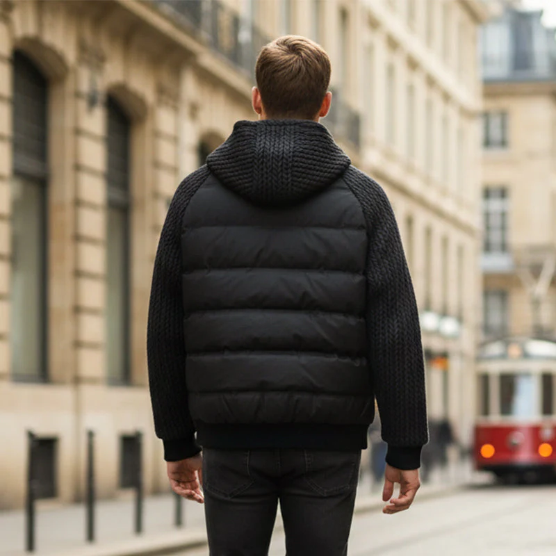 Robin – Warmer Patchwork Hoodie | 50% RABATT - Image 4