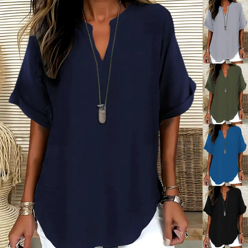 Amelia — Luftige Eleganz Bluse | 50% RABATT - Image 2
