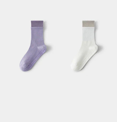 Amelia — Pilates-Griffsocken aus atmungsaktivem Baumwollmischgewebe - Image 10
