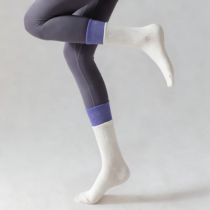 Amelia — Pilates-Griffsocken aus atmungsaktivem Baumwollmischgewebe - Image 5