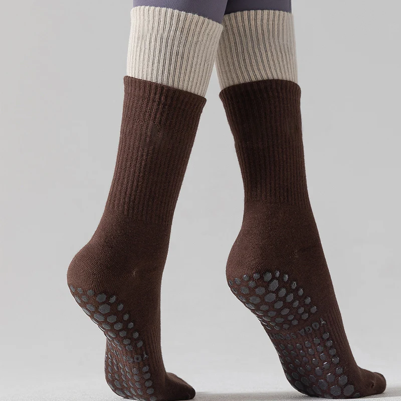 Amelia — Pilates-Griffsocken aus atmungsaktivem Baumwollmischgewebe - Image 7