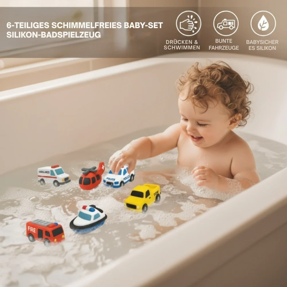 AquaFleet – Silikon Badespielzeug Set | 50% RABATT - Image 4