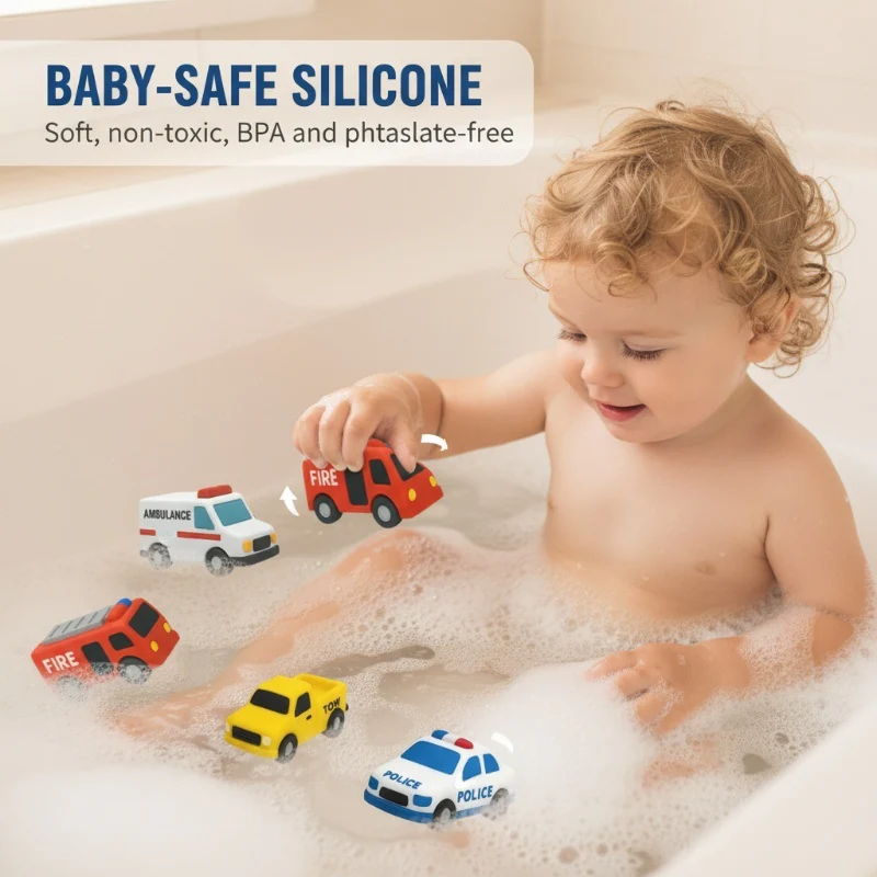 AquaFleet – Silikon Badespielzeug Set | 50% RABATT - Image 9