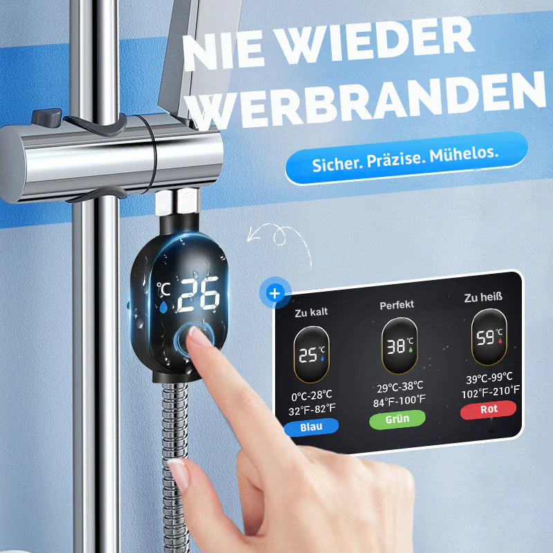 AquaGlow – LED-Duschkopf
