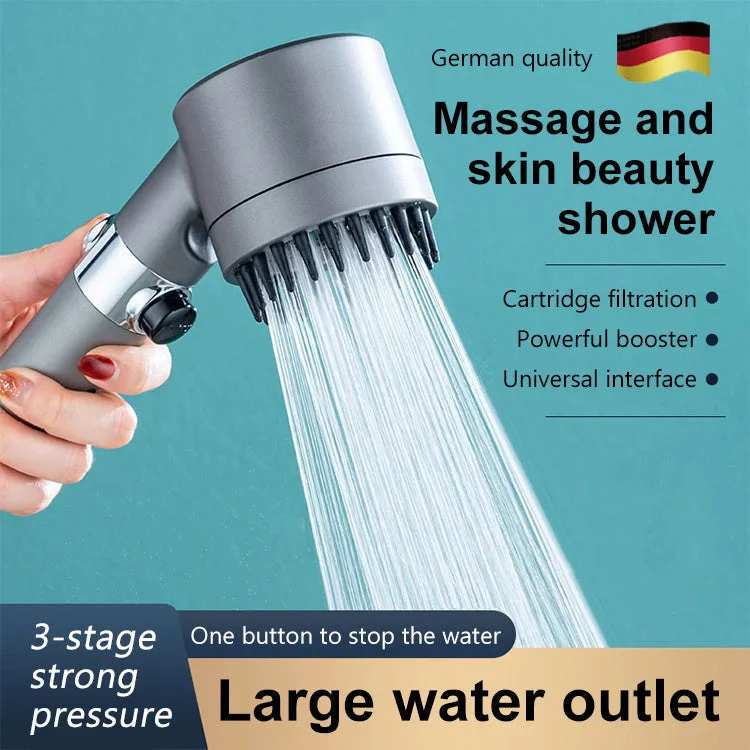 AquaSoothe – Multifunktionale Massage-Duschbrause