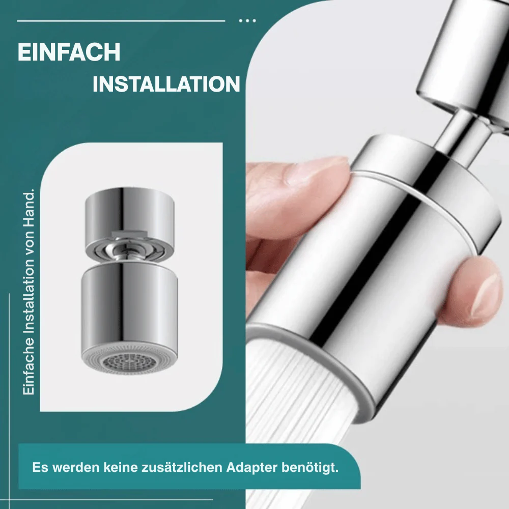 AquaSpin – 360° Wasserhahnreiniger Upgrade | 1+1 GRATIS - Image 2