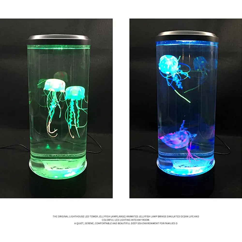 AquaSerene - Quallenlampe für sofortige Entspannung mit 5 Farbwechselmodi | 50% RABATT - Image 7