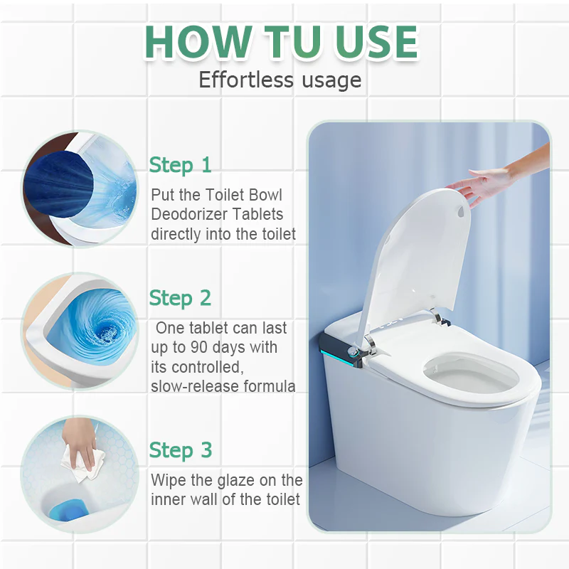 AromaFresh™ WC-Geruchsentferner-Tabs | 1+1 GRATIS - Image 7