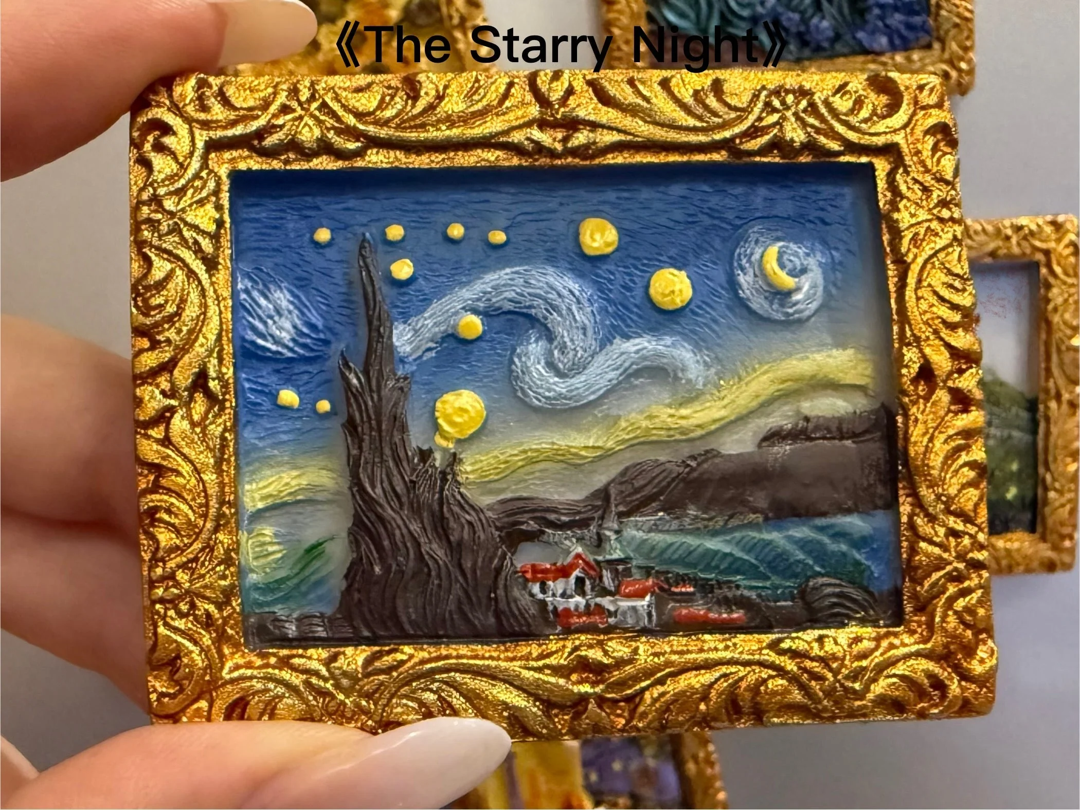 ArtMag Gold – 3D Van-Gogh-Kunstmagnete | 1+1 GRATIS - Image 2