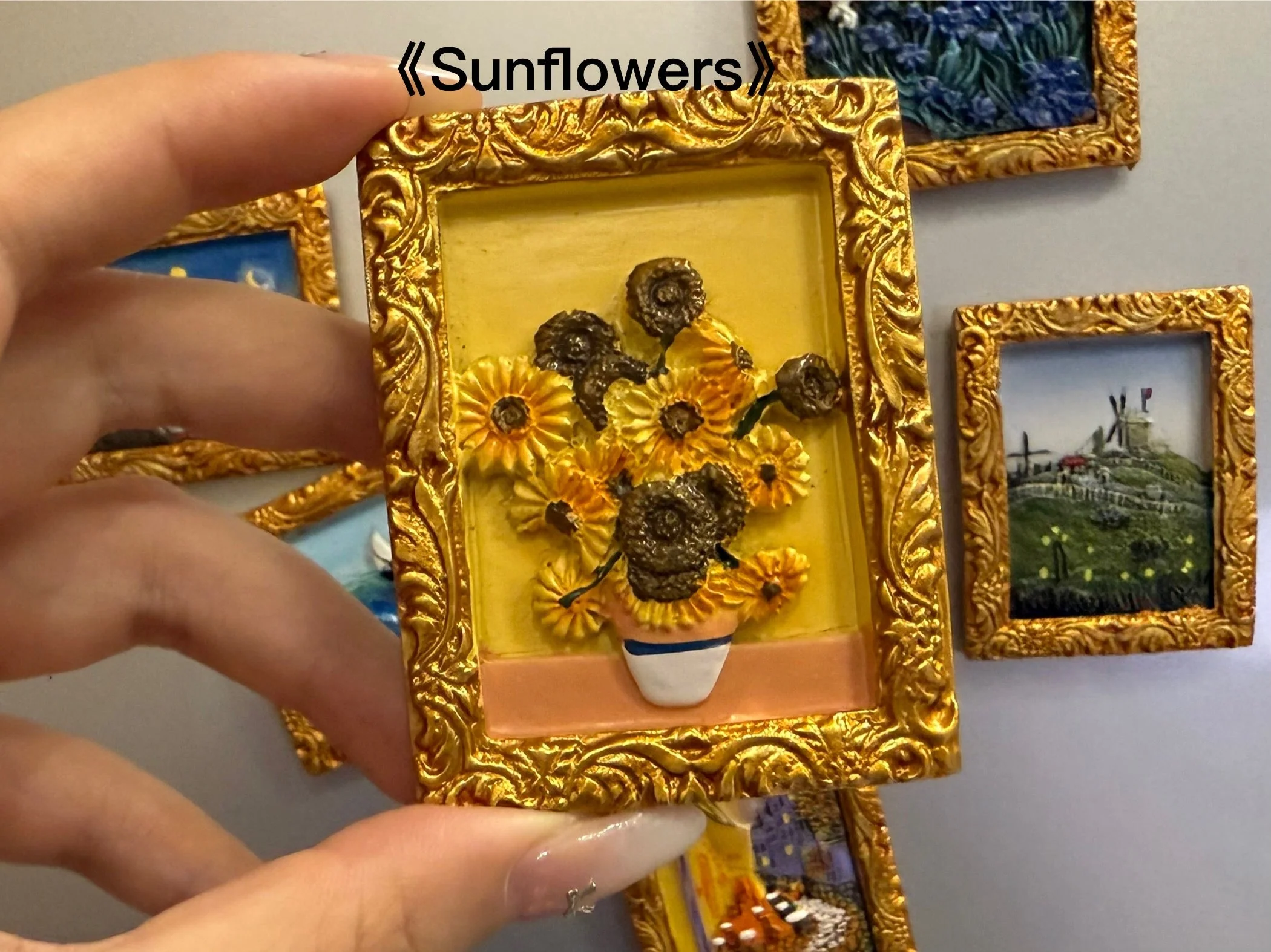 ArtMag Gold – 3D Van-Gogh-Kunstmagnete | 1+1 GRATIS - Image 3