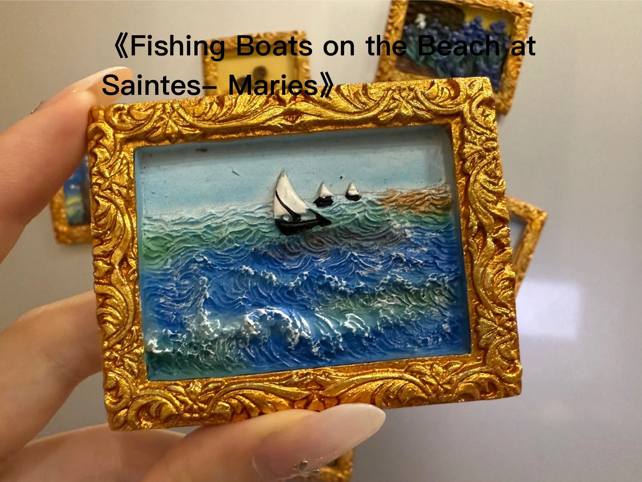 ArtMag Gold – 3D Van-Gogh-Kunstmagnete | 1+1 GRATIS - Image 5