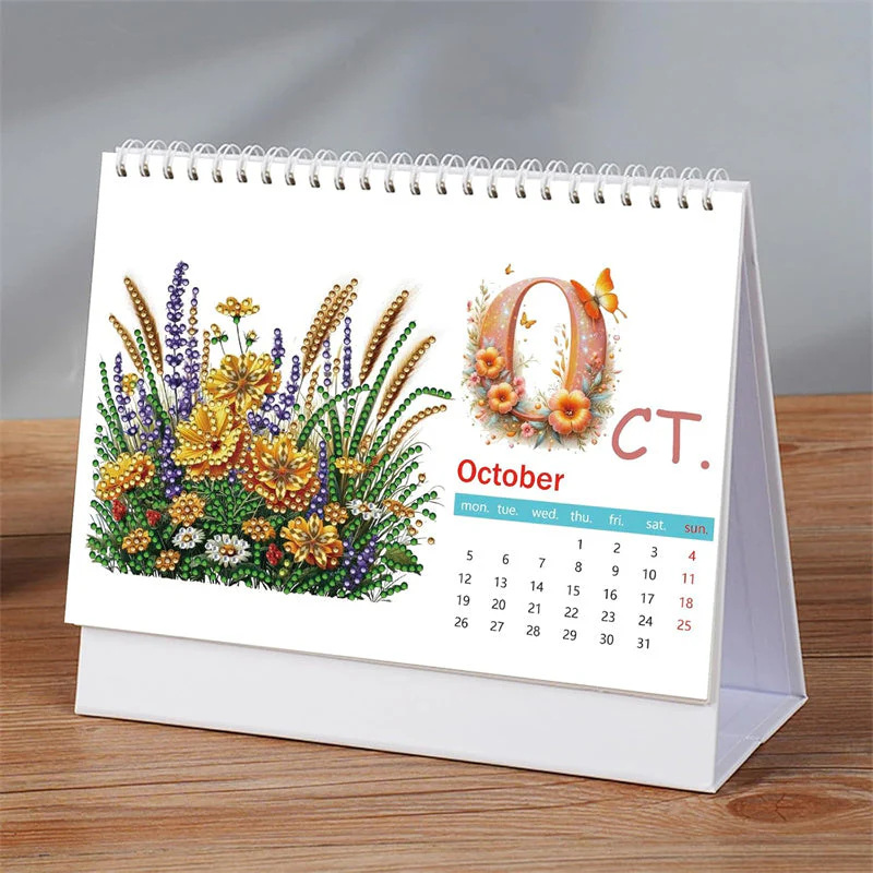 ArtVibe – DIY Diamond Painting Tischkalender 2026 | 50% RABATT