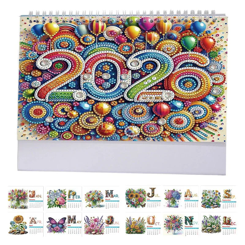 ArtVibe – DIY Diamond Painting Tischkalender 2026 | 50% RABATT - Image 5