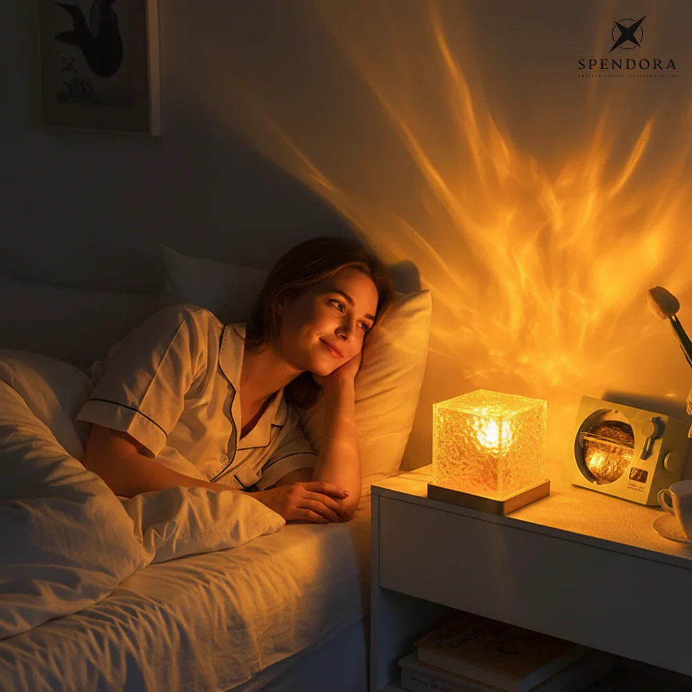 AuroraShine – Kabellose Nordlicht-Lampe | 50% RABATT