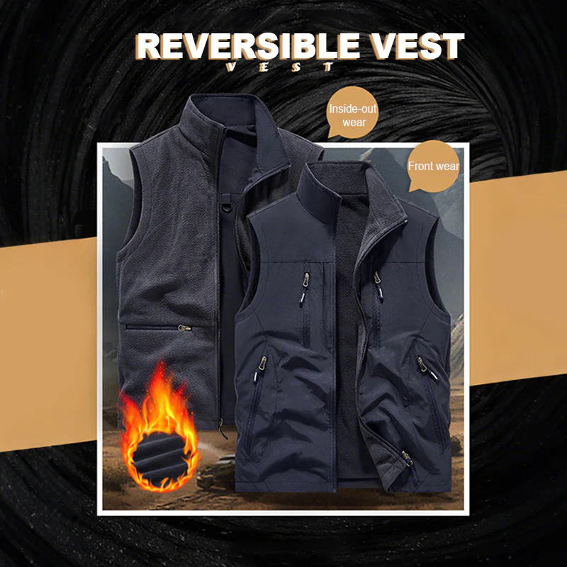 Austin – Wendbare Outdoor Herrenweste | 50% RABATT - Image 16