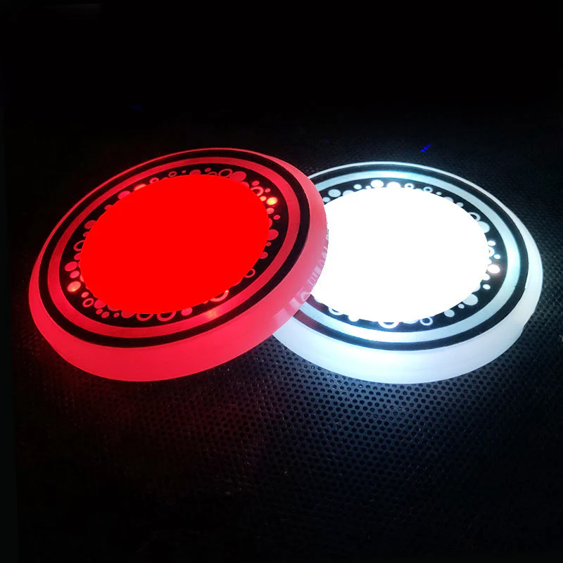 AutoGlow – 7-Farben LED-Becherhalterpad für Autos - Image 14