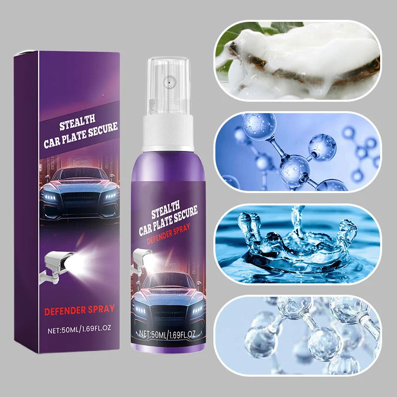 PlateShield - 50 ML - Autokennzeichen Unsichtbares Spray | 1+1 GRATIS - Image 5
