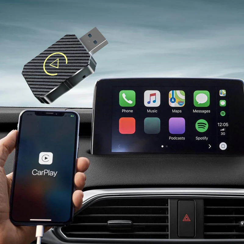 AutoLink - Mini-Kabelloser CarPlay-Adapter
