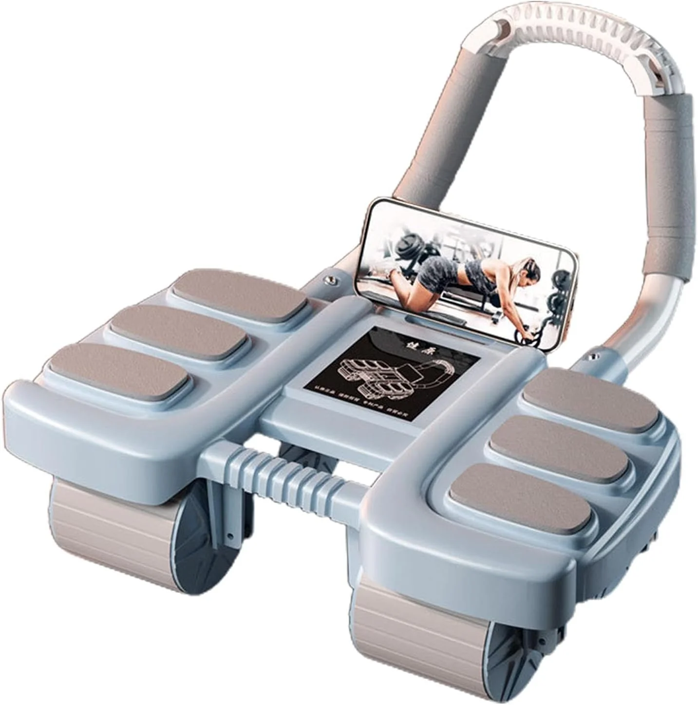 Automatischer Rückprall-Bauchmuskelroller mit Ellbogenstützen-Pads - Image 17