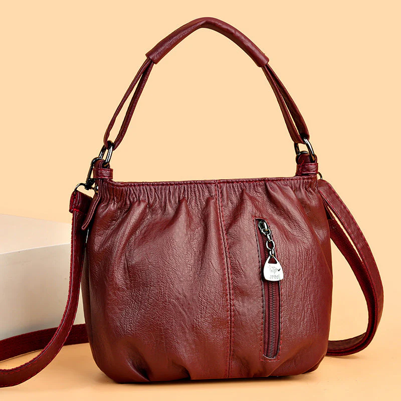 Ava – Casual Leder Tasche | 50% RABATT - Image 23