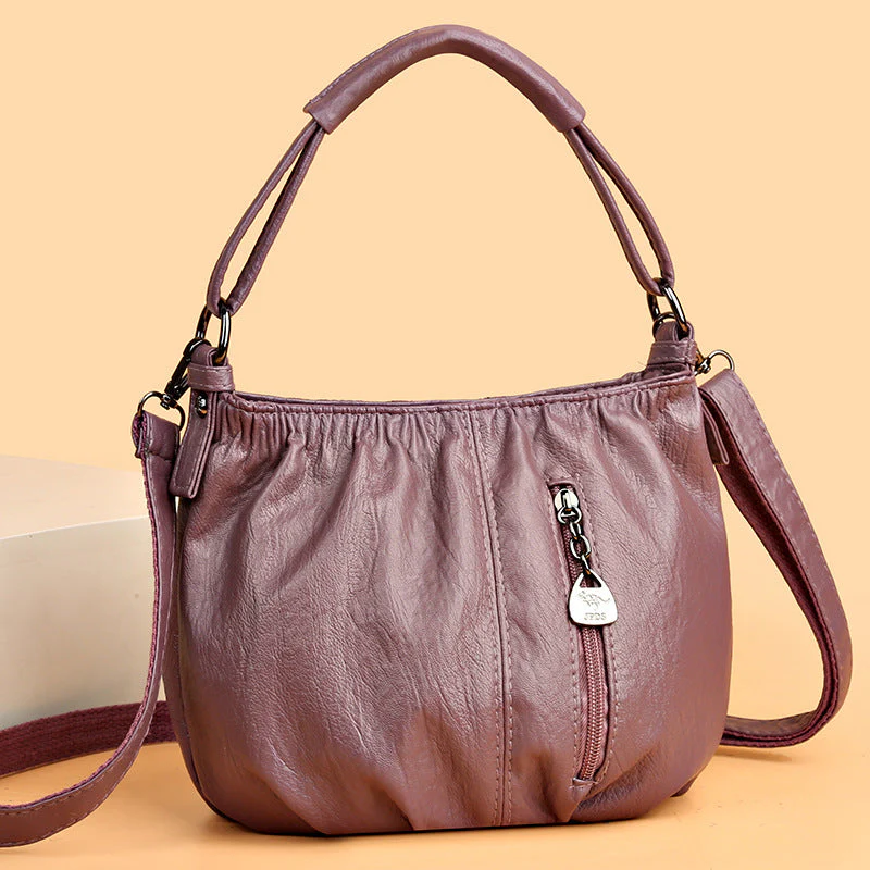 Ava – Casual Leder Tasche | 50% RABATT - Image 24